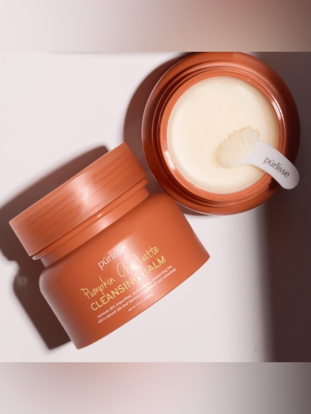 Set of two (2) Purlisse Pumpkin Chai Latte Cleansing Balms - Picture 4 of 6